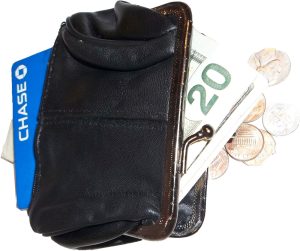 Lot of 4 New Ladies 2 Sided 2 Pockets Leather Change Purse Coin purse zip case*+ - Image 4
