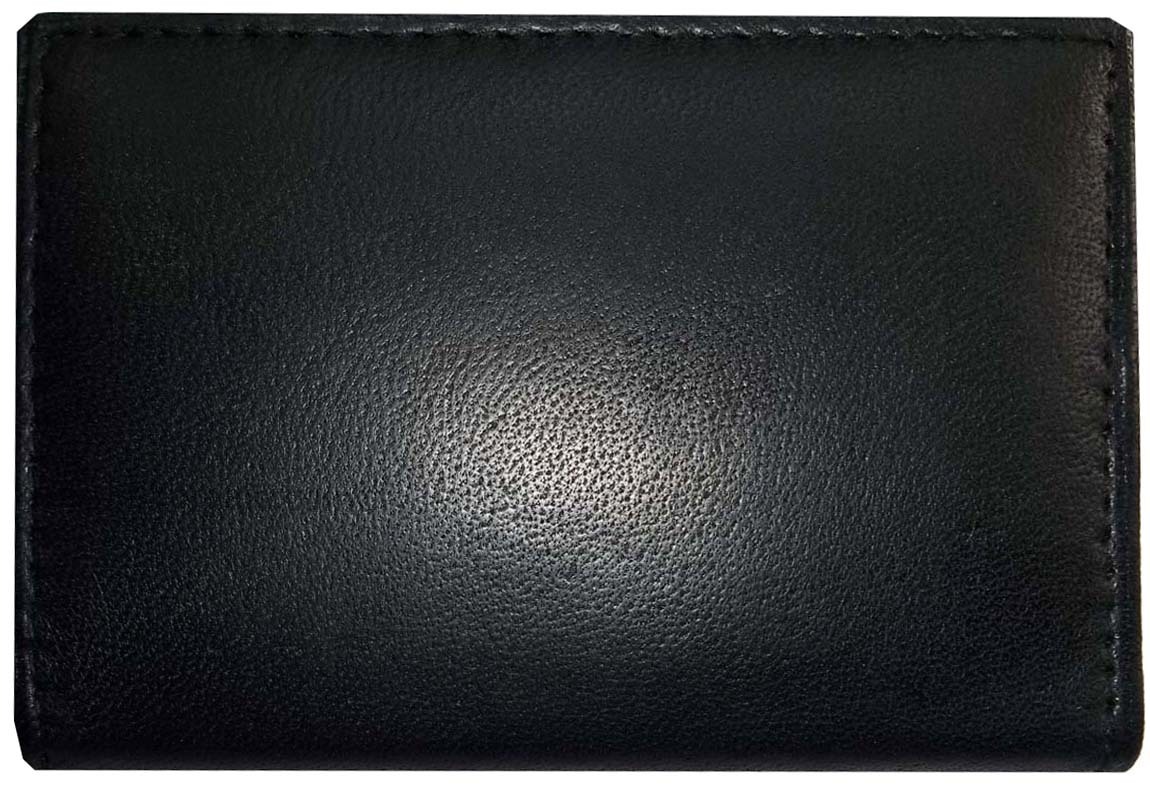 Lot of 4 leather business card. id credit card picture case transparent window’s - Image 7