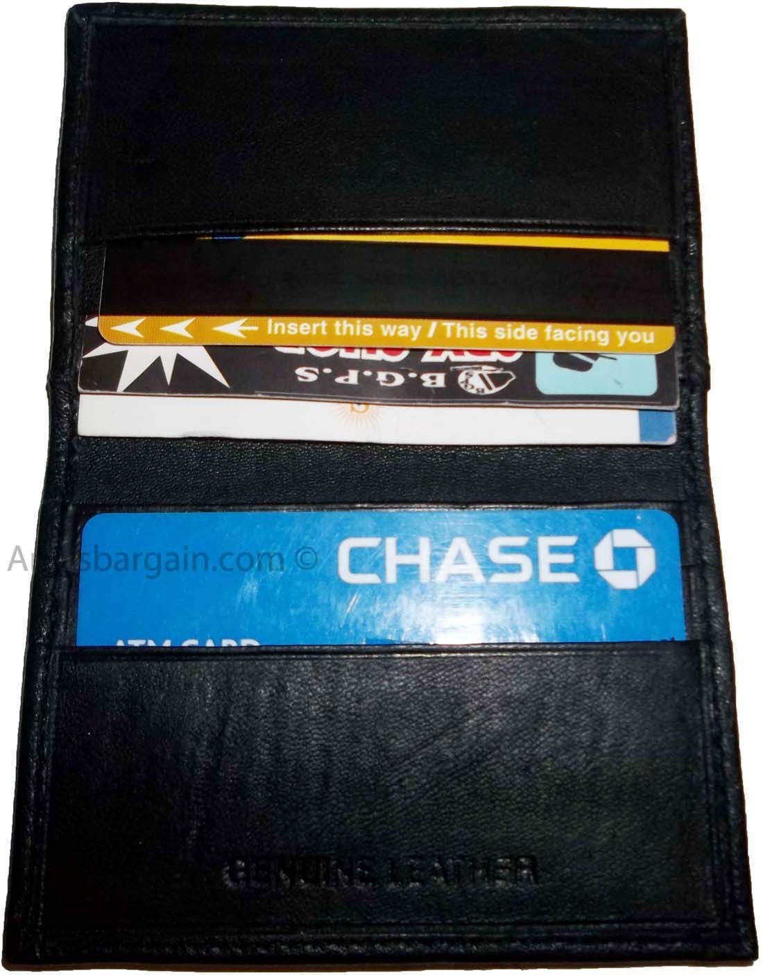Lot of 5 Leather business card credit card case ID card new card holder - Image 11