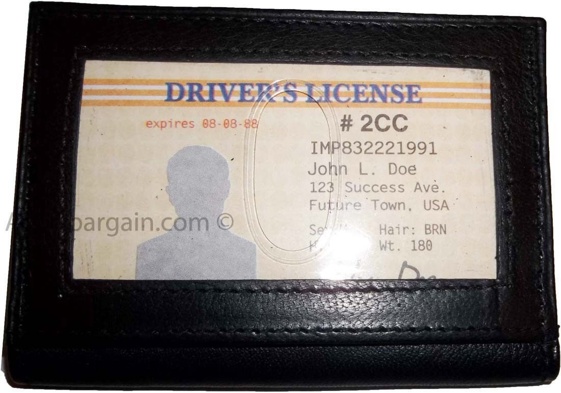 Lot of 5 Leather business card credit card case ID card new card holder - Image 6