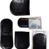 Lot of 5 Lizard printed leather money clip, Black Unbranded money clip new