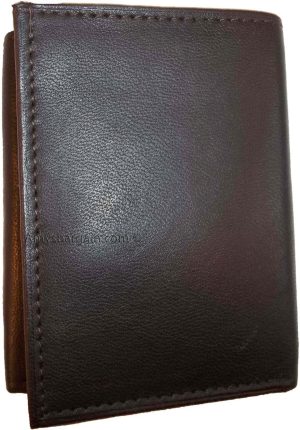 Lot of 5 New Trifold Leather Man’s wallet 2 ID 2 bill slots Black 6 card wallet - Image 11