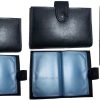 Lot of 6 Leather Credit Card case, ID card, picture Holder, 24-50 Card Case BNWT