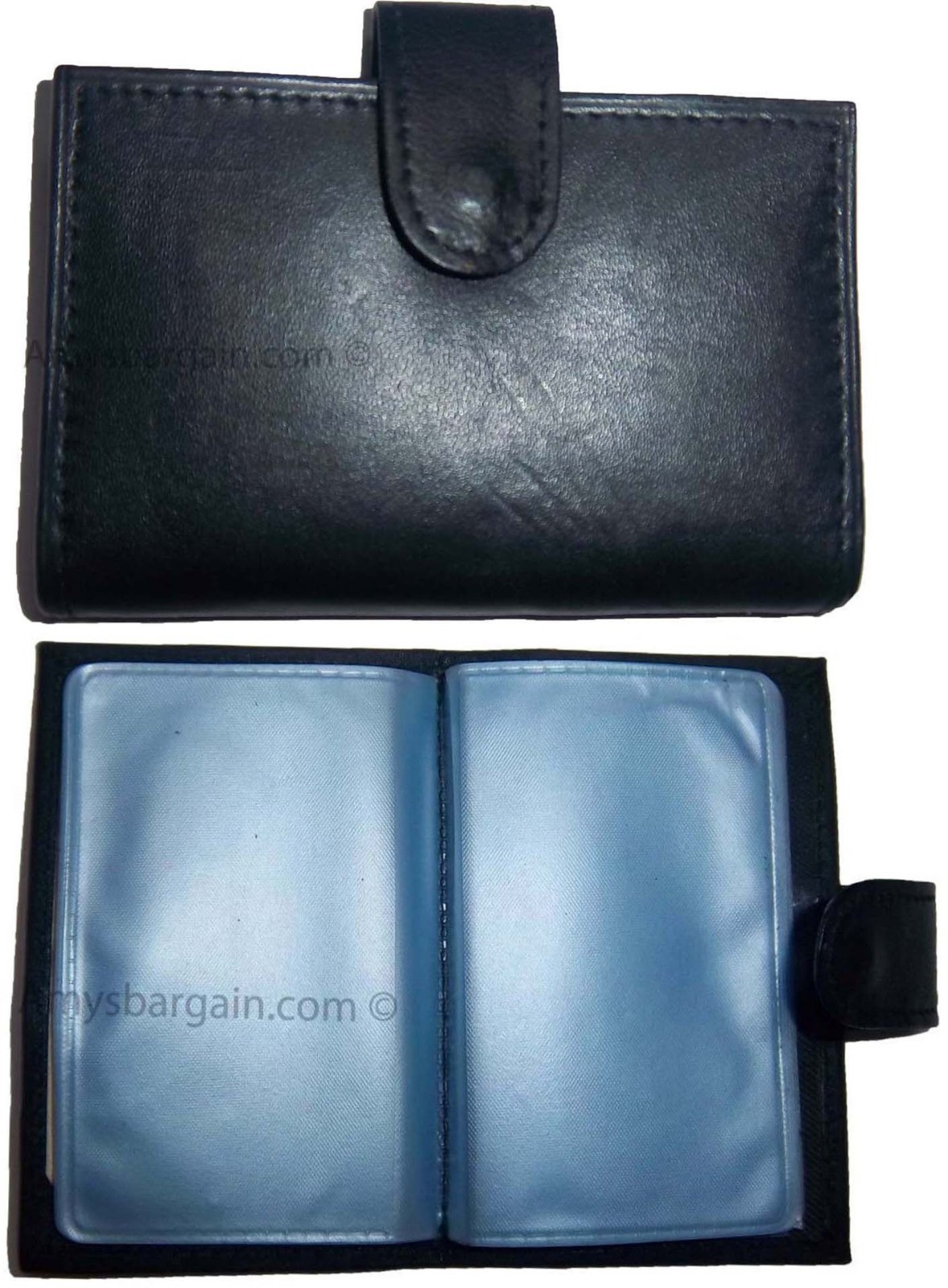 Lot of 6 Leather Credit Card case, ID card, picture Holder, 24-50 Card Case BNWT - Image 8