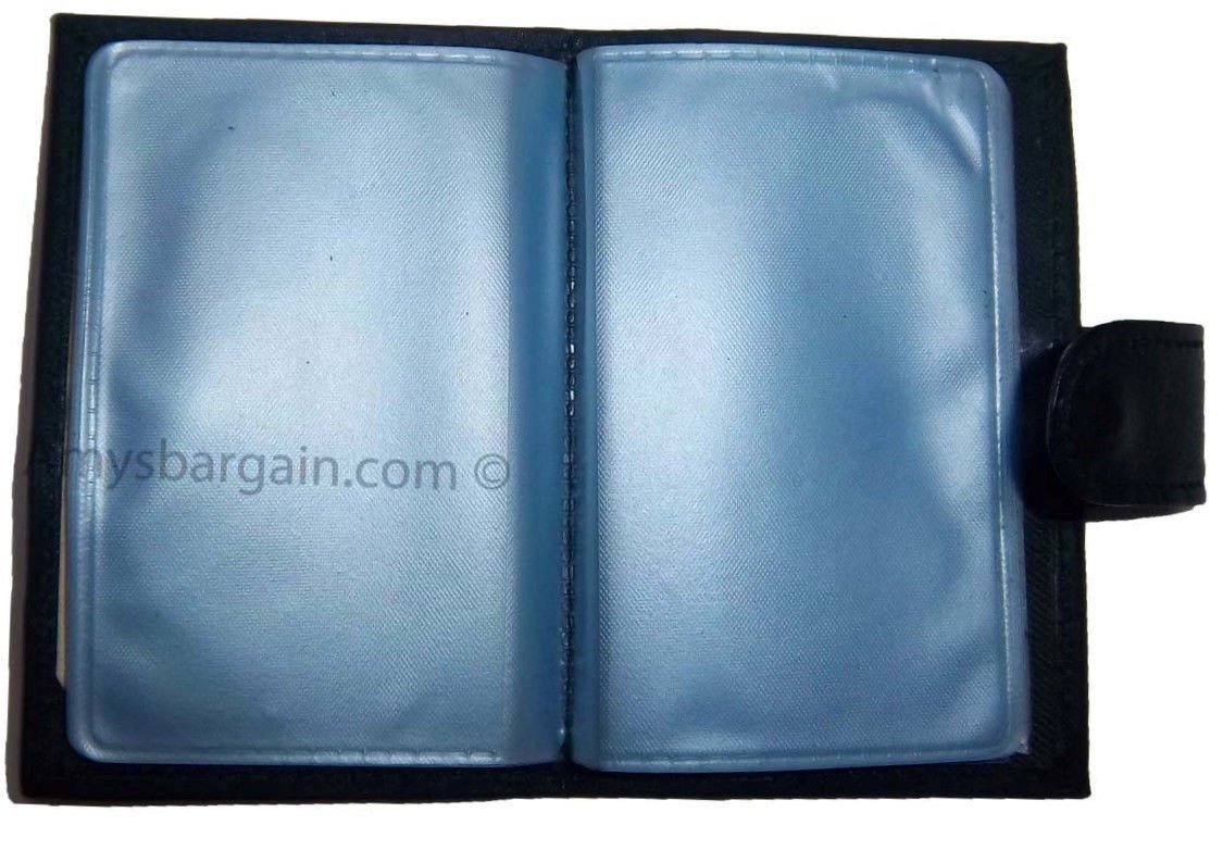 Lot of 6 Leather Credit Card case, ID card, picture Holder, 24-50 Card Case BNWT - Image 5