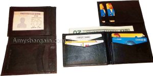 Man’s Leather Wallet Trifold wallet New Genuine Leather Billfold wallet 7 cards - Image 10