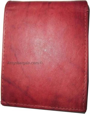 Man's leather Bifold wallet ID case 3 bill pockets wallet 6 Card slot New wallet - Image 4