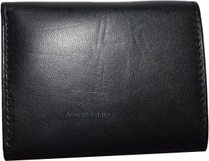 Man’s wallet Tri-fold Leather 9 card 2 ID windows 2 bill spaces New wallet - Image 11