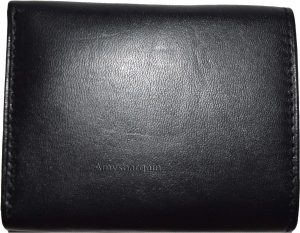 Man’s wallet Tri-fold Leather 9 card 2 ID windows 2 bill spaces New wallet - Image 10