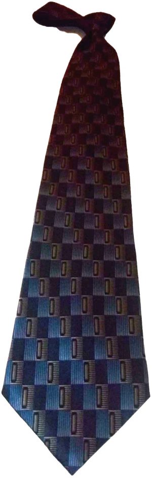 Men's 100% Silk tie; Jacquard Woven tie; Made in USA new man's neckwear - Image 3