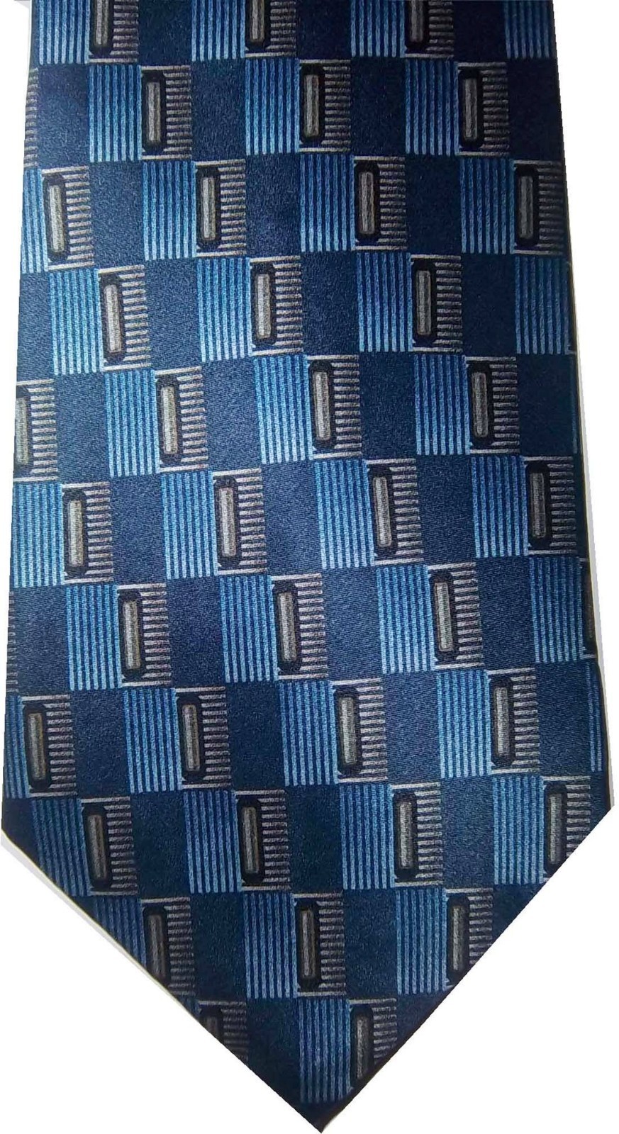 Men's 100% Silk tie; Jacquard Woven tie; Made in USA new man's neckwear - Image 8