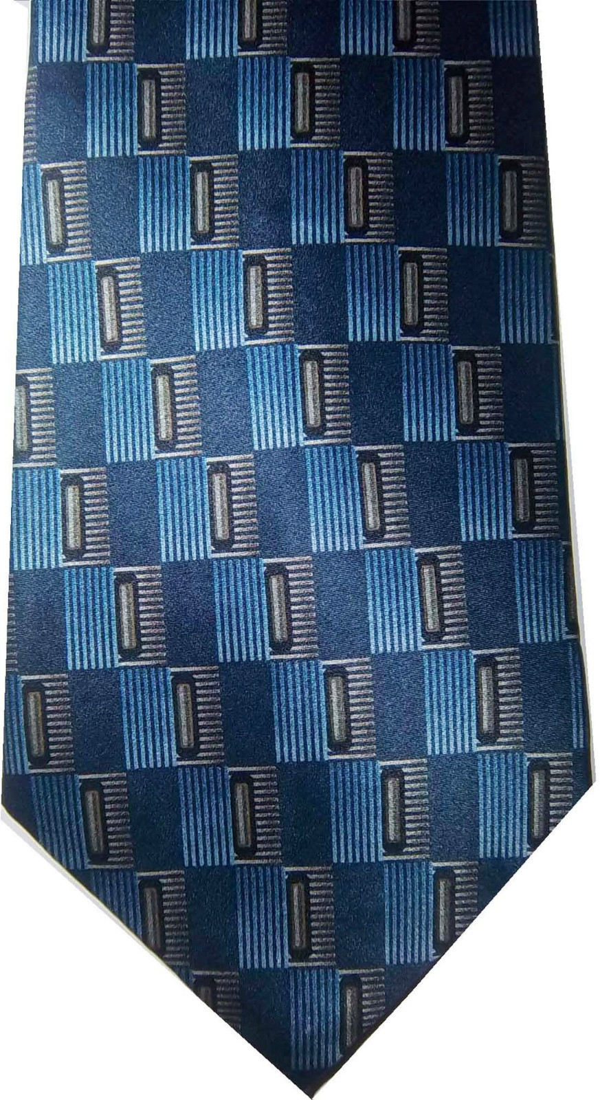 Men's 100% Silk tie; Jacquard Woven tie; Made in USA new man's neckwear