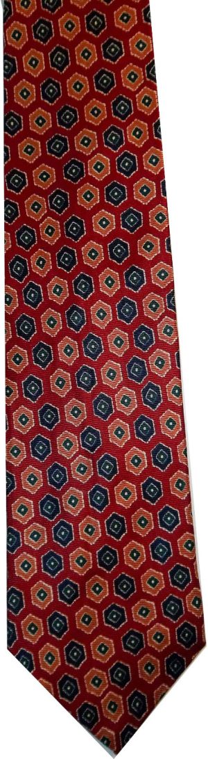 Men's 100 percent silk Designer tie Made in USA neck wear brand new - Image 4