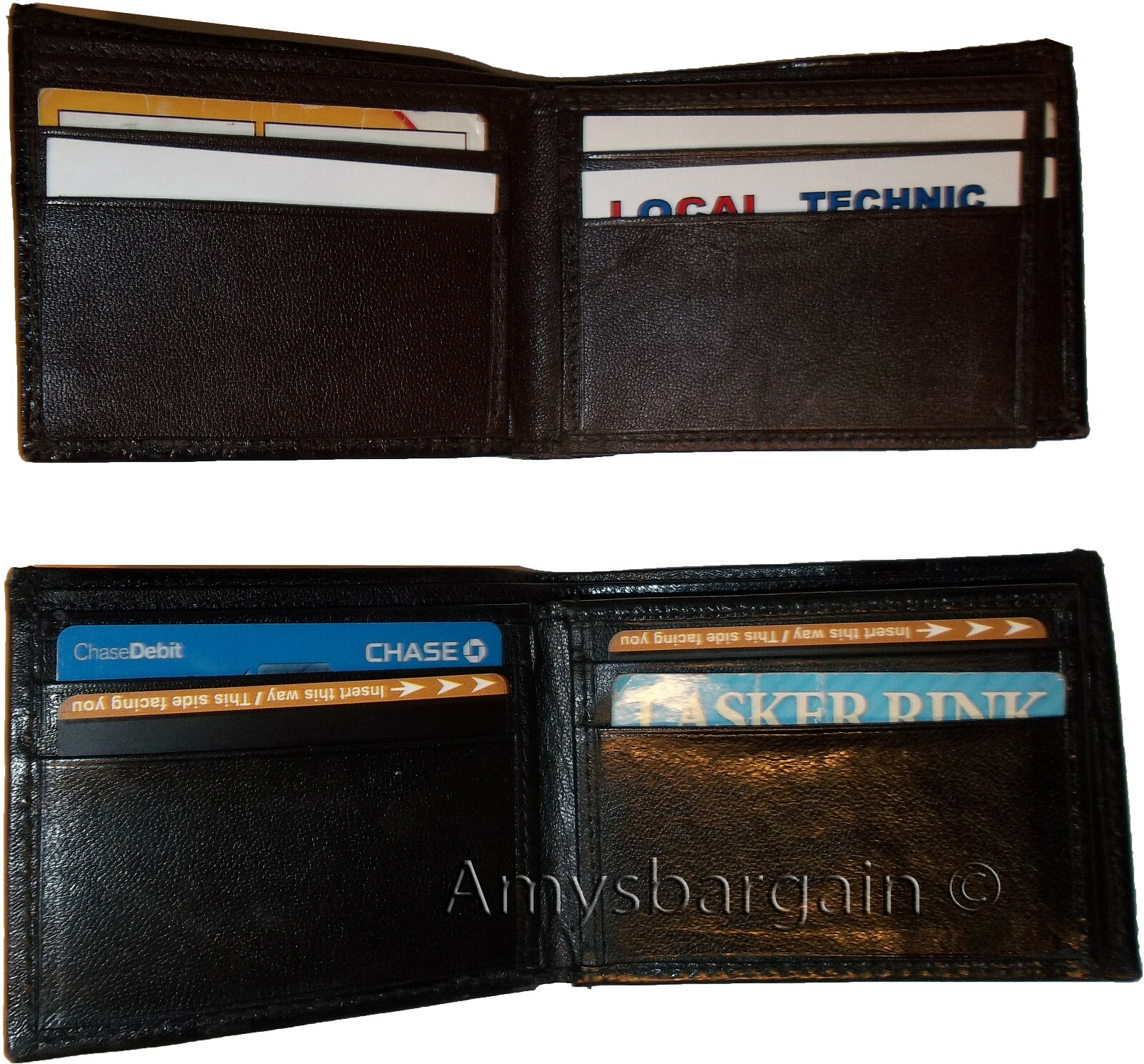 Men's Crocodile skin printed leather man's bi-fold wallet 9 card ID New Style #6 - Image 12