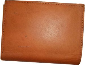 Men's Genuine Leather Tri-fold wallet 10 credit debit cards 2 Bill slots 1 ID - Image 11