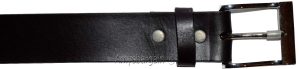 Men's Leather Belt, 32-50" Solid Leather Belt, Men's Brown Casual Leather belt - Image 7