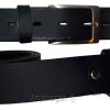 Men's Leather Belt, (L) Cowhide one sole Leather Belt. Casual belt, Black belt