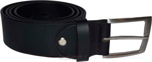 Men's Leather Belt, (L) Cowhide one sole Leather Belt. Casual belt, Black belt - Image 7