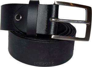 Men's Leather Belt, (L) Cowhide one sole Leather Belt. Casual belt, Black belt - Image 10