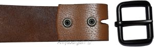 Men's Leather Belt size 38 Tan leather waist belt Leather brand new Leather belt - Image 8