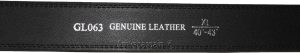 Men's Leather Dress Belt (XL) Auto Lock belt, Men's Black Quick lock belt GL063 - Image 13