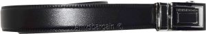 Men's Leather Dress Belt (XL) Auto Lock belt, Men's Black Quick lock belt GL063 - Image 5