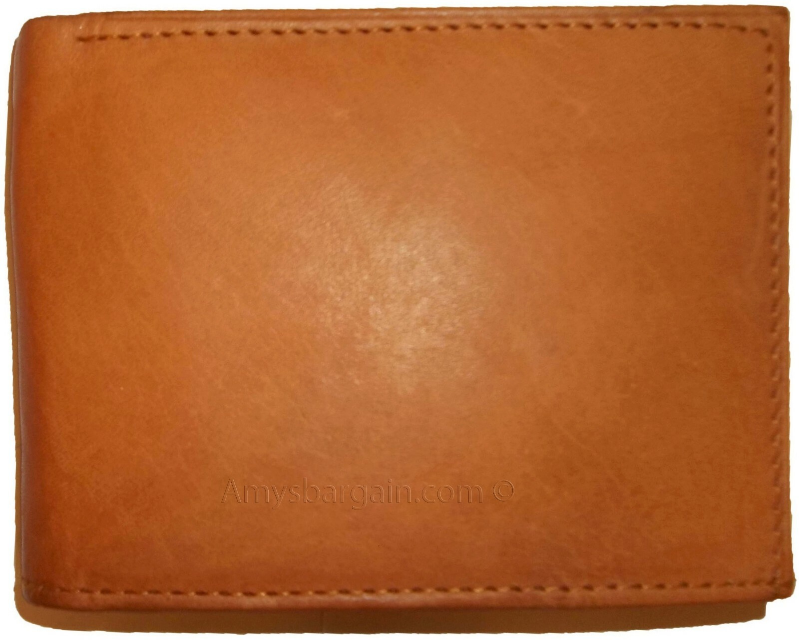 Men's Leather Wallet 12 Card Holder 2 ID Windows 2 Bill Pockets bnwt - Image 9