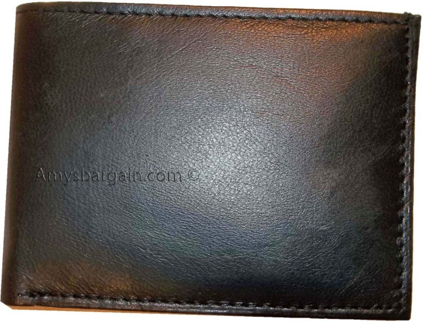 Men's Wallet Thin Leather 6 Credit ATM card slots 2 Bill slots wallet billetera - Image 12