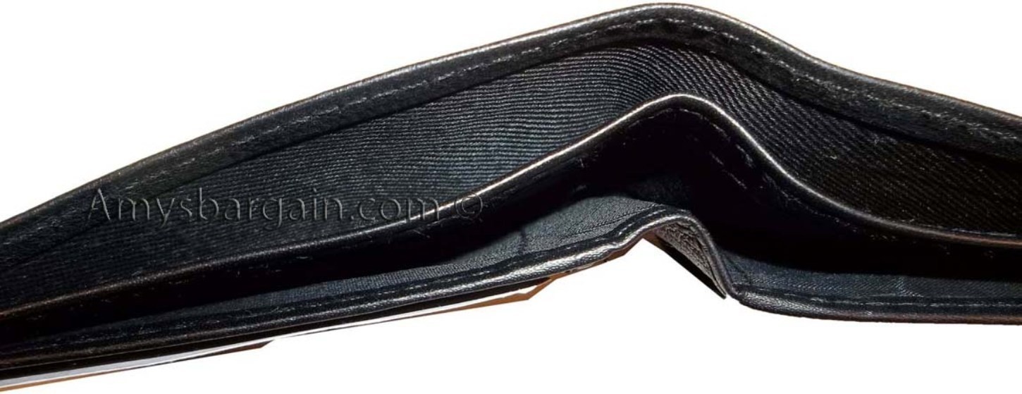 Men's Wallet Thin Leather 6 Credit ATM card slots 2 Bill slots wallet billetera - Image 9