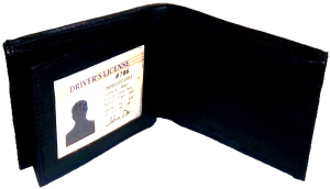 Men's Wallet leather Wallet 6 Card Holder ID Window 2 Bill Pockets br new - Image 3