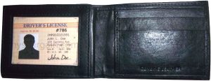 Men's Wallet leather Wallet 6 Card Holder ID Window 2 Bill Pockets br new - Image 5