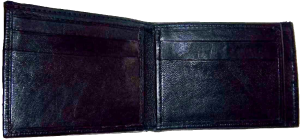 Men's Wallet leather Wallet 6 Card Holder ID Window 2 Bill Pockets br new - Image 7