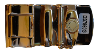 Men’s belt Buckle. self locking belt buckle, Gold and Brown New Belt buckle only - Image 4
