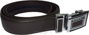 Men's belt leather dress belt, auto lock belt up to 46” quick lock belt br new - Image 6
