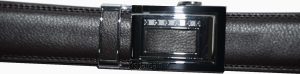 Men's belt leather dress belt, auto lock belt up to 46” quick lock belt br new - Image 9