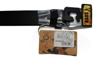 Men's genuine leather belt XL Black belt waist band strap new needlepoint buckle - Image 13
