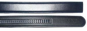 Men’s navy blue leather belt strap size L 38" leather strap brnd new strap only - Image 5