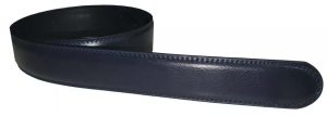 Men’s navy blue leather belt strap size L 38" leather strap brnd new strap only - Image 6