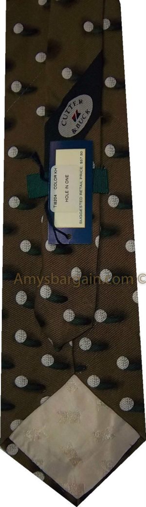 Men's tie, Cutter & Buck tie Neck wear 100% Silk Tie, New Silk Tie Made in USA - Image 4