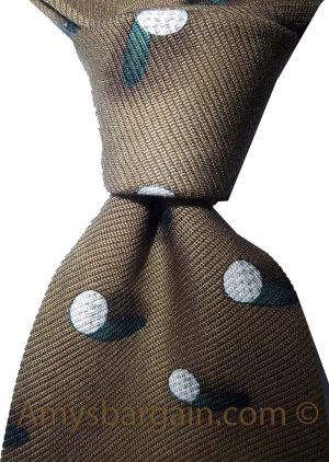 Men's tie, Cutter & Buck tie Neck wear 100% Silk Tie, New Silk Tie Made in USA - Image 9