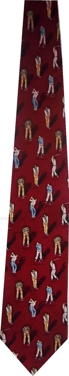 Men's tie, Designer ties Cutter & Buck tie100% Silk Tie New Neckwear Made in USA - Image 4