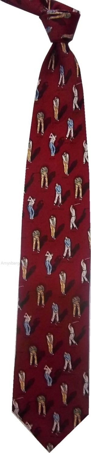 Men's tie, Designer ties Cutter & Buck tie100% Silk Tie New Neckwear Made in USA - Image 6