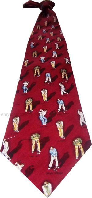 Men's tie, Designer ties Cutter & Buck tie100% Silk Tie New Neckwear Made in USA - Image 7