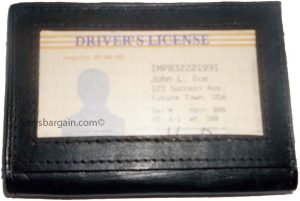 New Business, Credit Card, ID card. Picture Holder, 3 Card Case 3 ID windows. BN - Image 4