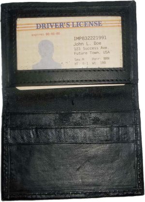 New Business, Credit Card, ID card. Picture Holder, 3 Card Case 3 ID windows. BN - Image 9