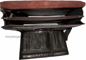 New Leather Briefcase Business case Attaché case hand bag business bag - Image 4