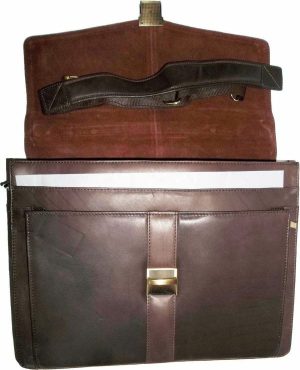 New Leather Briefcase Business case Attaché case hand bag business bag - Image 5
