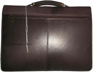 New Leather Briefcase Business case Attaché case hand bag business bag - Image 8