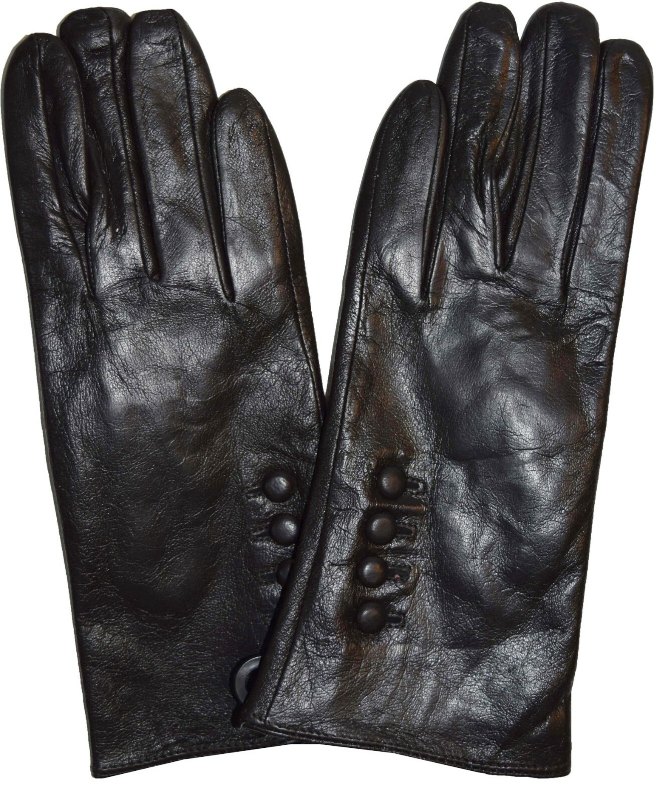 New Lovely women's Leather Gloves Winter Gloves warm Leather Gloves WoW BNWT +* - Image 3