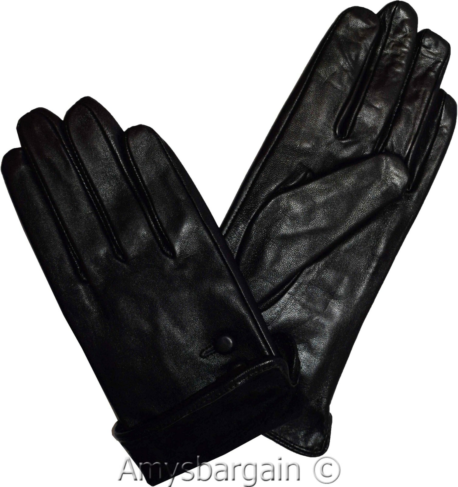 New Lovely women's Leather Gloves Winter Gloves warm Leather Gloves WoW BNWT +* - Image 6